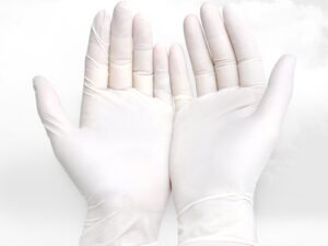 Găng tay Nitrile y tế màu trắng 3.5g - Image 3