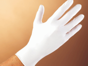 Găng tay Nitrile y tế màu trắng 3.5g