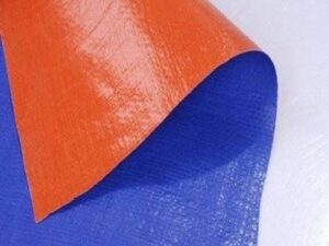 Bạt nhựa xanh cam