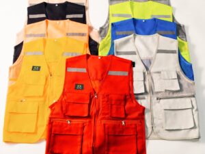 Áo Gile 4 Túi Hộp - Nhiều Màu